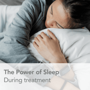 sleep during treatment