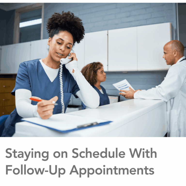 staying on schedule